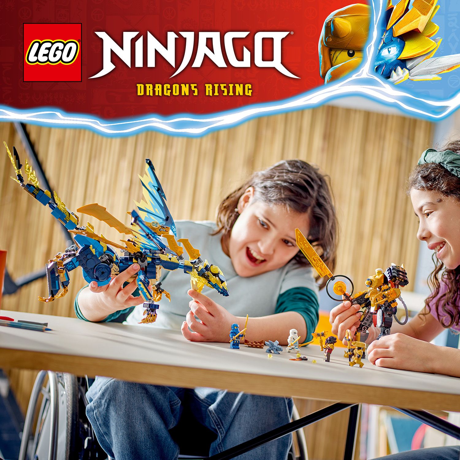 Stavebnice NINJAGO® s robotem a drakem